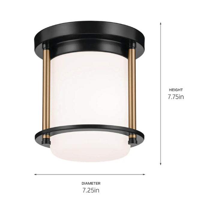 Kichler 52596 Brit 1-lt 7" Flush Mount