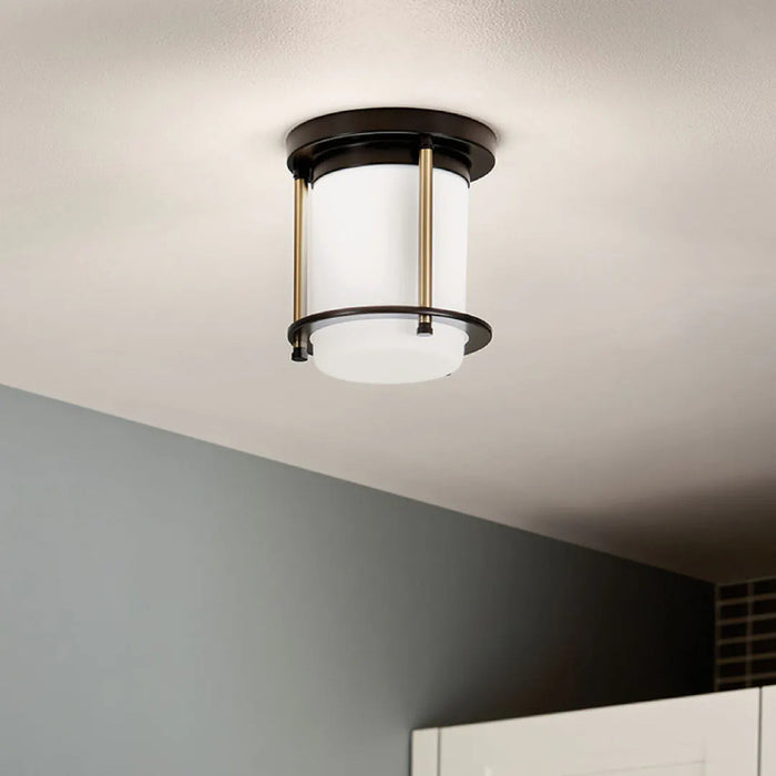 Kichler 52596 Brit 1-lt 7" Flush Mount
