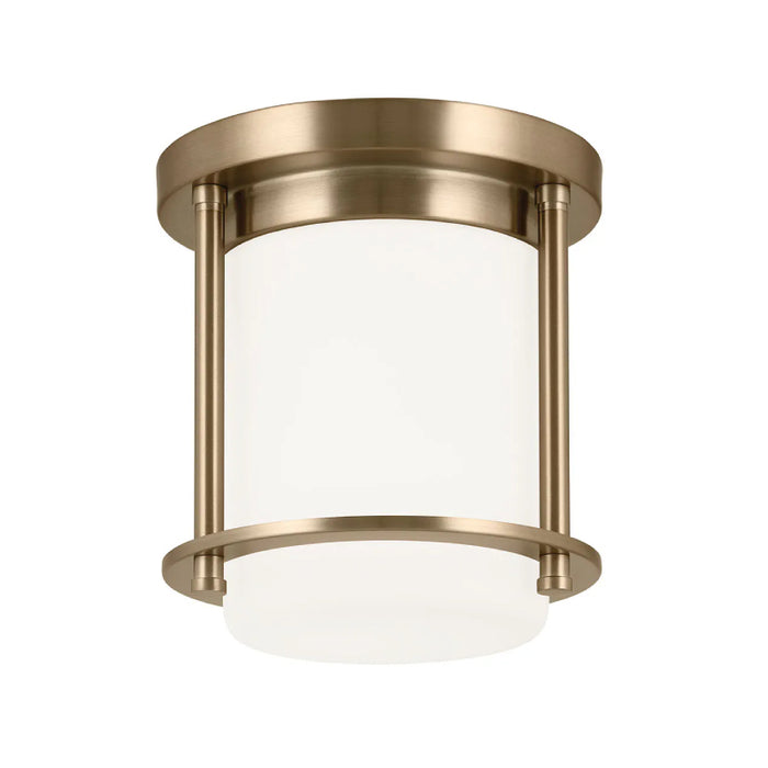 Kichler 52596 Brit 1-lt 7" Flush Mount-Champagne Bronze