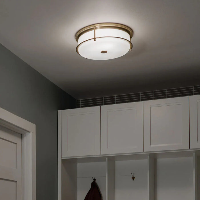 Kichler 52597 Brit 4-lt 18" Flush Mount