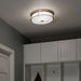 Kichler 52597 Brit 4-lt 18" Flush Mount