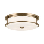 Kichler 52597 Brit 4-lt 18" Flush Mount-Champagne Bronze