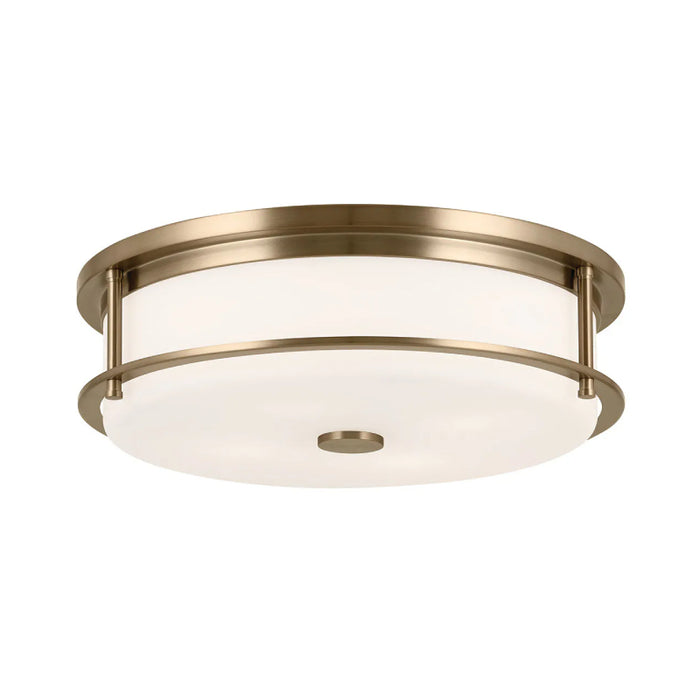 Kichler 52597 Brit 4-lt 18" Flush Mount-Champagne Bronze