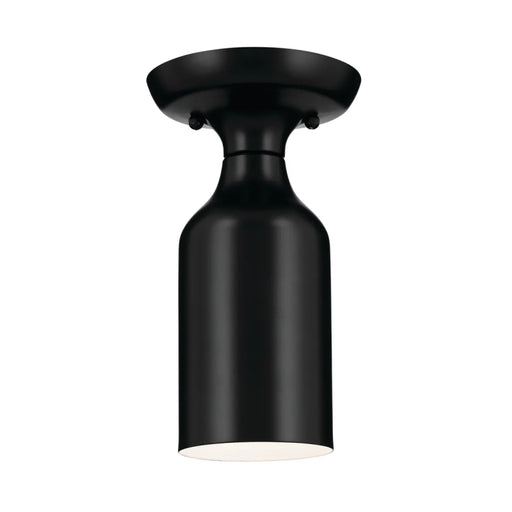 Kichler 52598 Sisu 1-lt 4" Semi Flush-Black