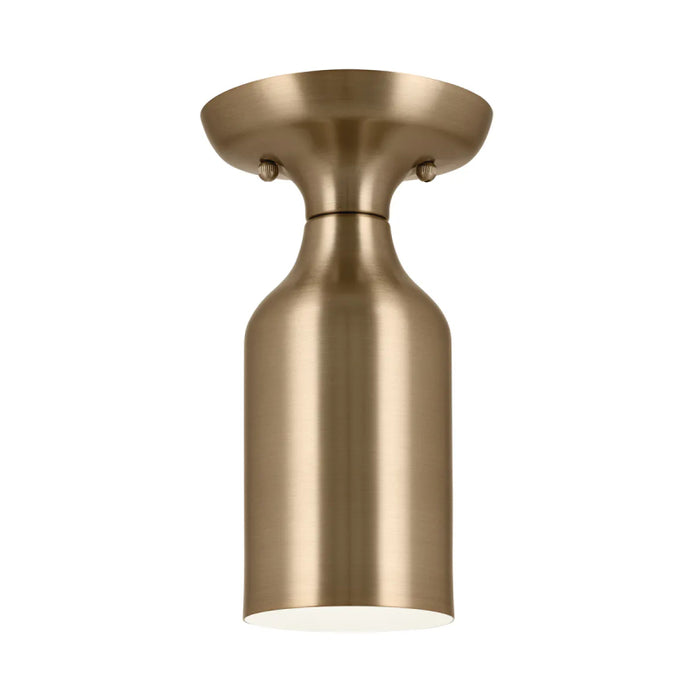 Kichler 52598 Sisu 1-lt 4" Semi Flush-Champagne Bronze