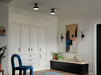 Kichler 52599 Sisu 1-lt 8" Semi Flush