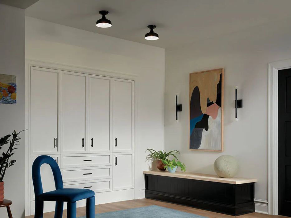 Kichler 52599 Sisu 1-lt 8" Semi Flush
