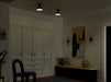 Kichler 52599 Sisu 1-lt 8" Semi Flush
