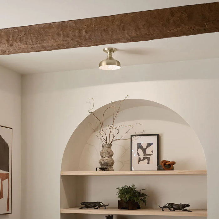 Kichler 52599 Sisu 1-lt 8" Semi Flush