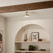 Kichler 52599 Sisu 1-lt 8" Semi Flush