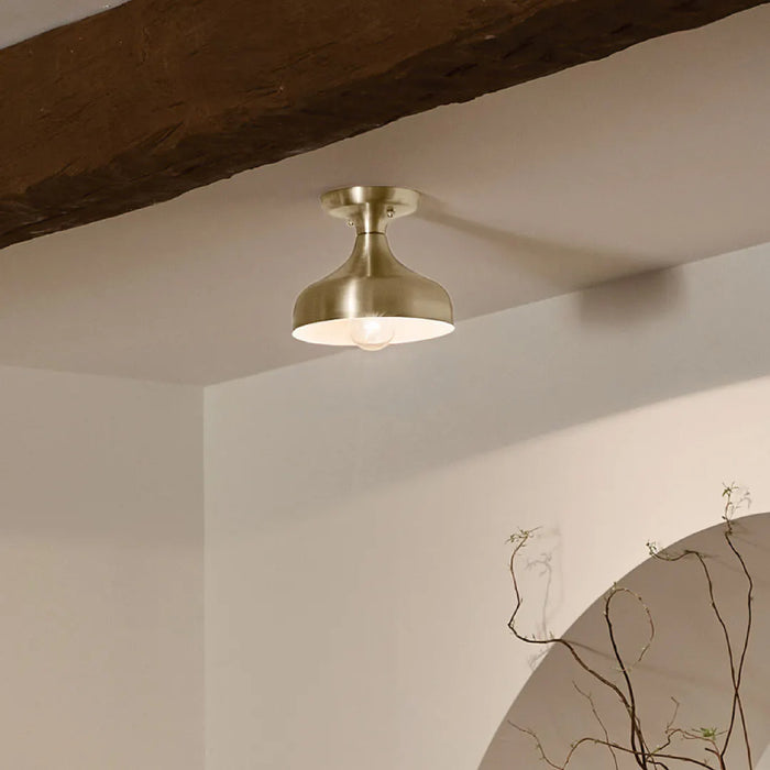Kichler 52599 Sisu 1-lt 8" Semi Flush