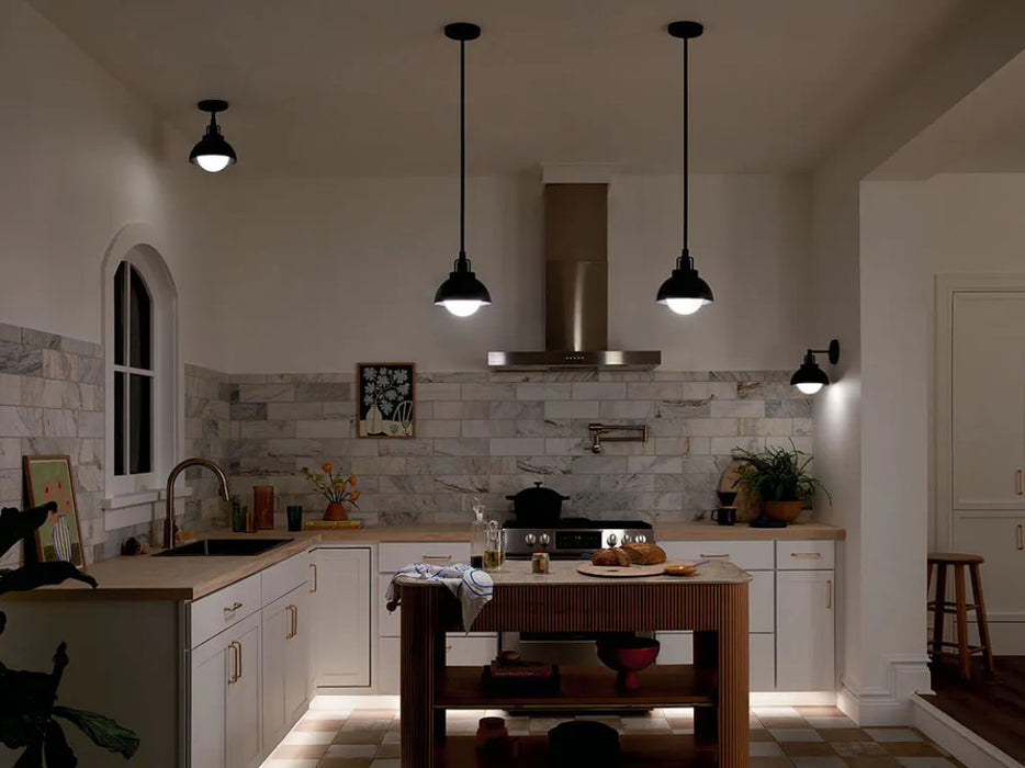 Kichler 52601 Niva 1-lt 8" Semi Flush