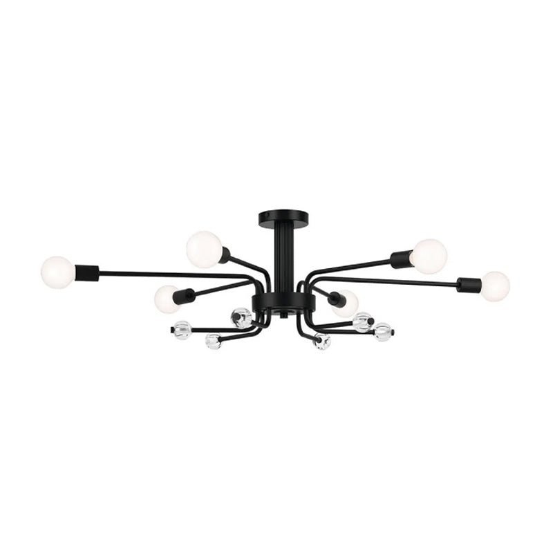 Kichler 52602 Ocala 6-lt 41" Semi Flush