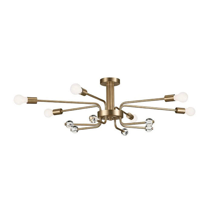 Kichler 52602 Ocala 6-lt 41" Semi Flush