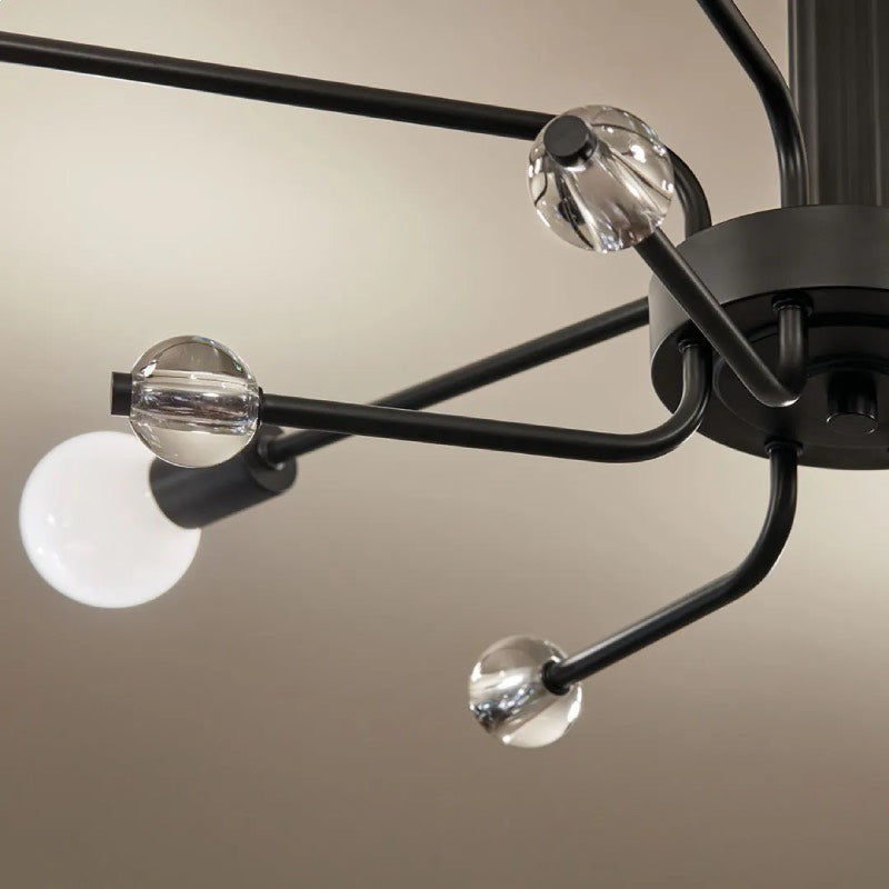 Kichler 52602 Ocala 6-lt 41" Semi Flush