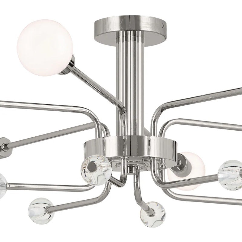 Kichler 52602 Ocala 6-lt 41" Semi Flush