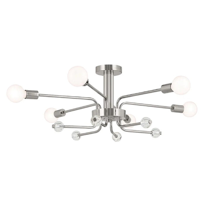 Kichler 52602 Ocala 6-lt 41" Semi Flush