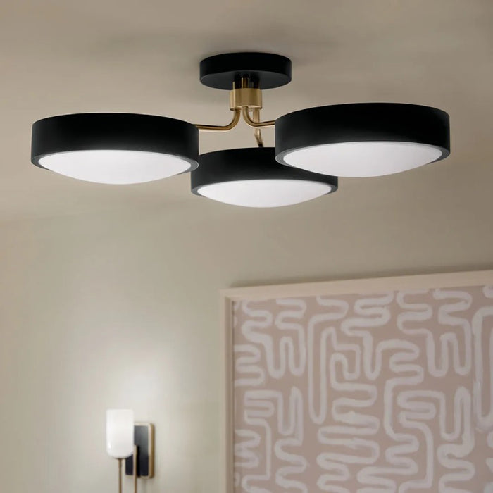 Kichler 52604 Sago 3-lt 40" LED Semi Flush