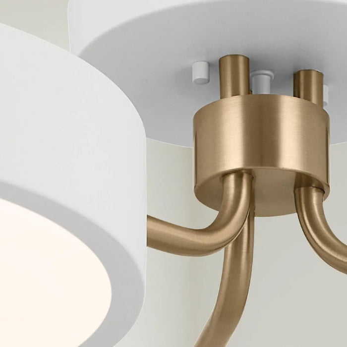 Kichler 52604 Sago 3-lt 40" LED Semi Flush