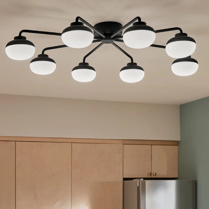 Kichler 52608 Remy 8-lt 41" LED Semi Flush