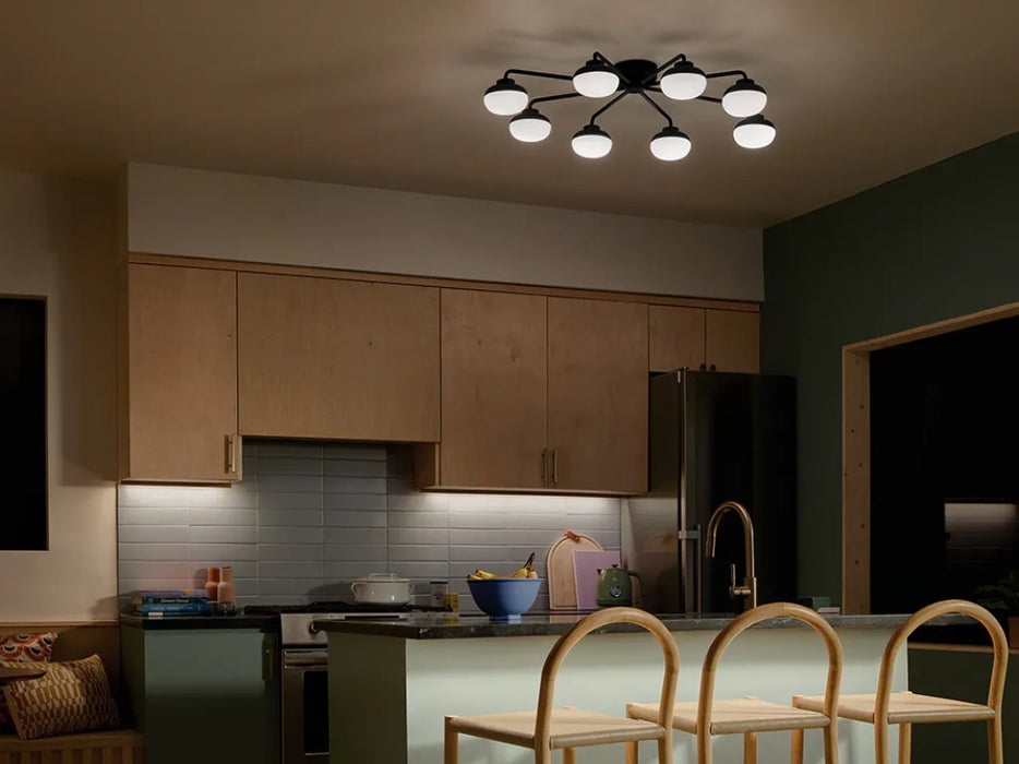 Kichler 52608 Remy 8-lt 41" LED Semi Flush