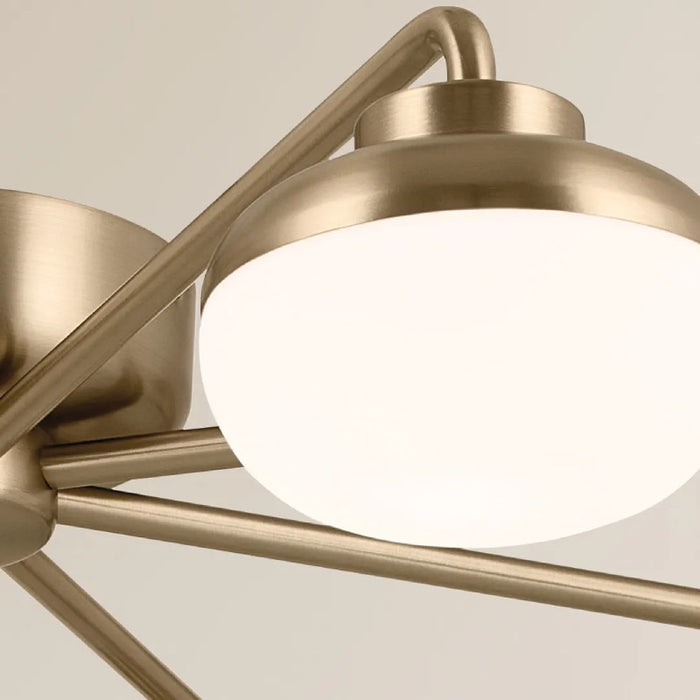 Kichler 52608 Remy 8-lt 41" LED Semi Flush