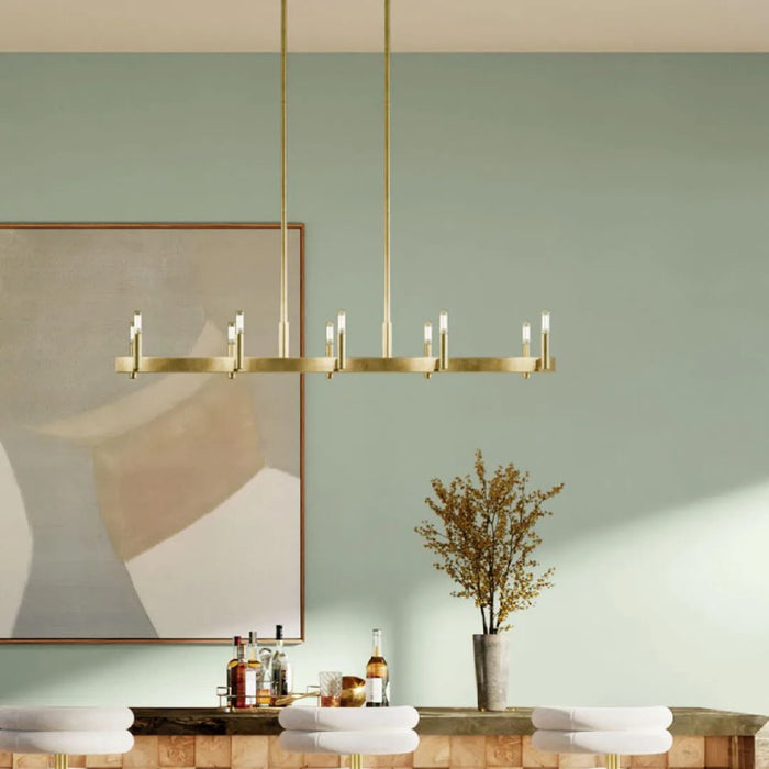 Kichler 52614 Erzo 10-lt 50" Chandelier