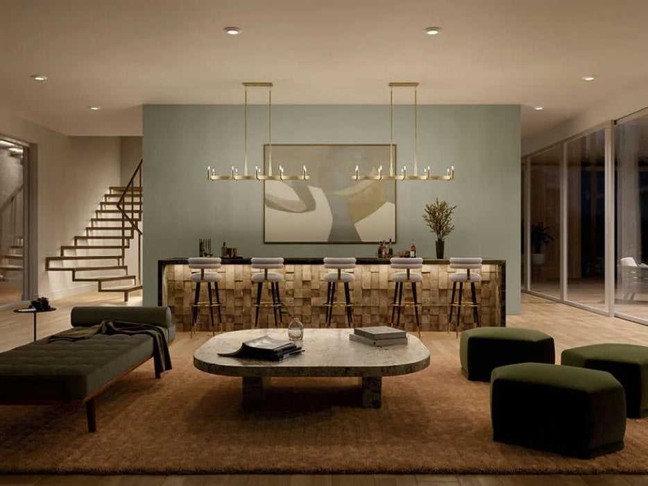 Kichler 52614 Erzo 10-lt 50" Chandelier