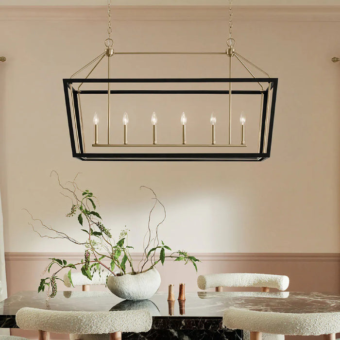 Kichler 52622 Delvin 6-lt 44" Chandelier