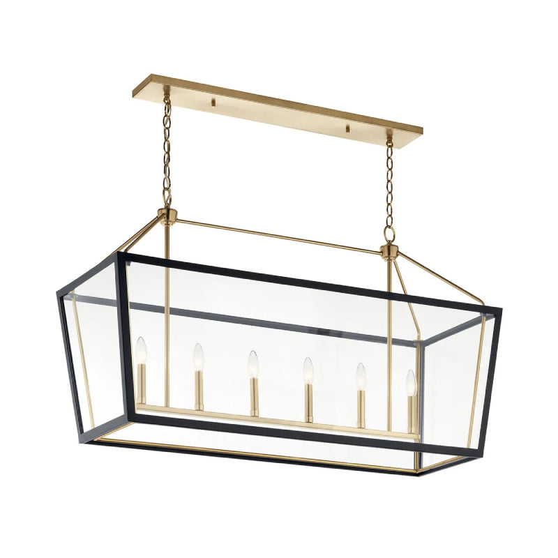Kichler 52622 Delvin 6-lt 44" Chandelier