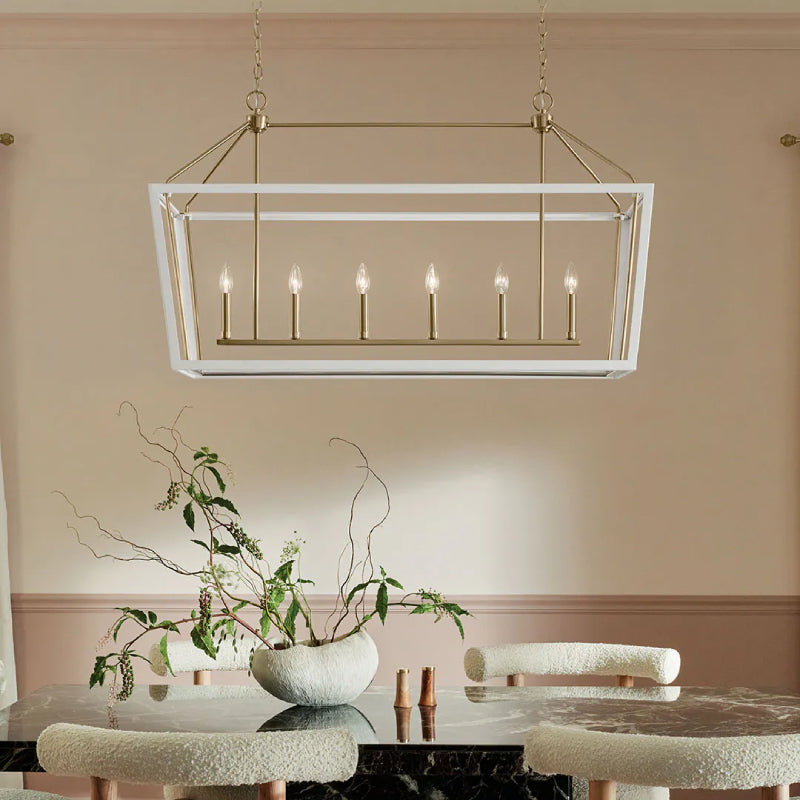 Kichler 52622 Delvin 6-lt 44" Chandelier