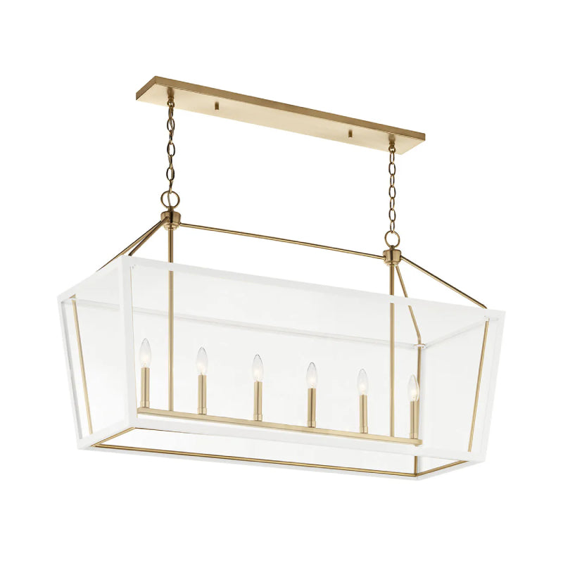 Kichler 52622 Delvin 6-lt 44" Chandelier