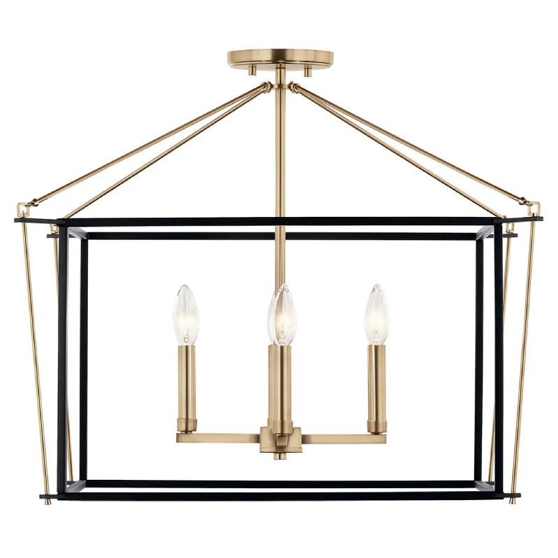 Kichler 52632 Eisley 4-lt 24" Semi-Flush Mount