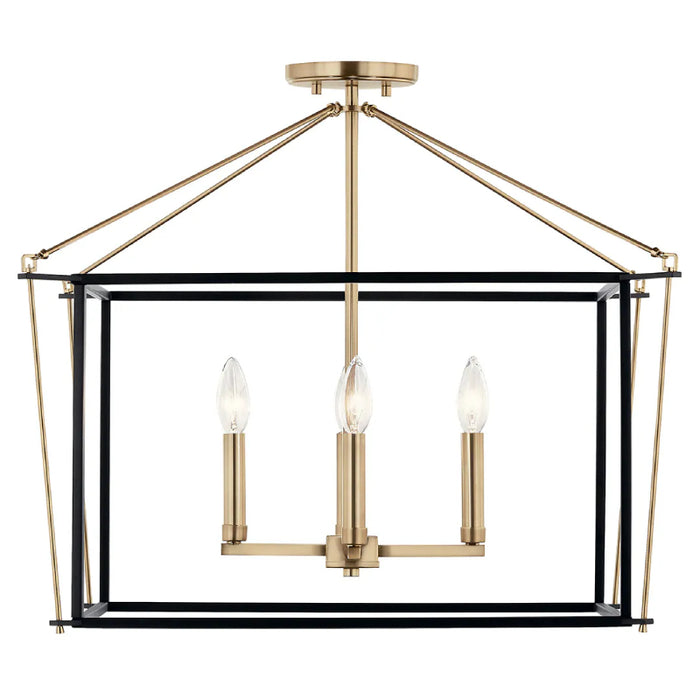 Kichler 52632 Eisley 4-lt 24" Semi-Flush Mount