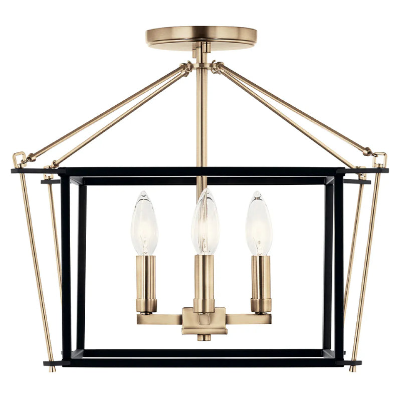 Kichler 52633 Eisley 4-lt 16" Semi-Flush Mount
