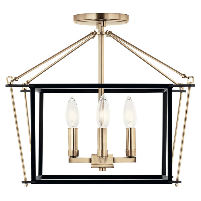 Kichler 52633 Eisley 4-lt 16" Semi-Flush Mount