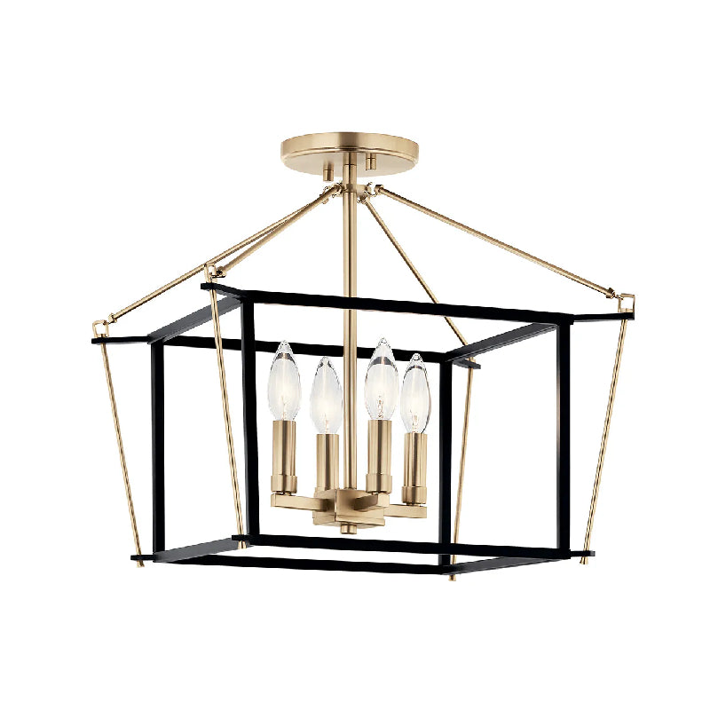 Kichler 52633 Eisley 4-lt 16" Semi-Flush Mount