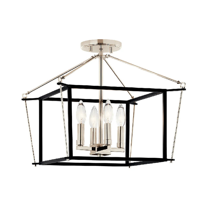 Kichler 52633 Eisley 4-lt 16" Semi-Flush Mount