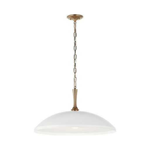 Kichler 52637 Delarosa 1-lt 24" Pendant - White/Champagne Bronze
