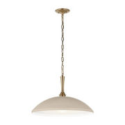 Kichler 52638 Delarosa 1-lt 20" Pendant - Greige/Champagne Bronze