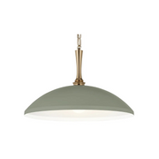 Kichler 52638 Delarosa 1-lt 20" Pendant - Heritage Green/Champagne Bronze