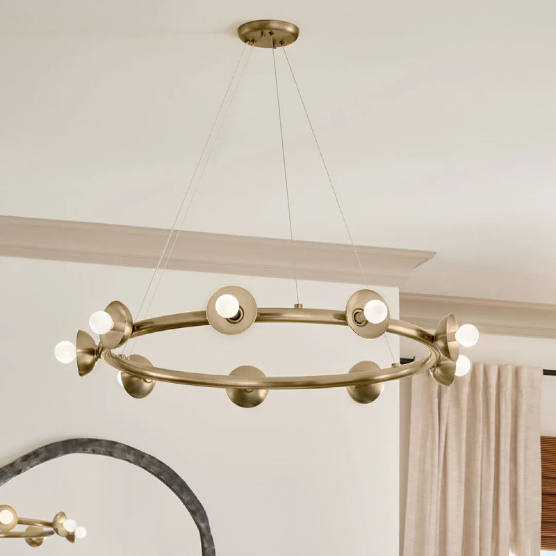 Kichler 52642 Palta 9-lt 35" Chandelier