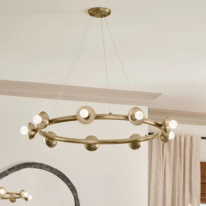 Kichler 52642 Palta 9-lt 35" Chandelier
