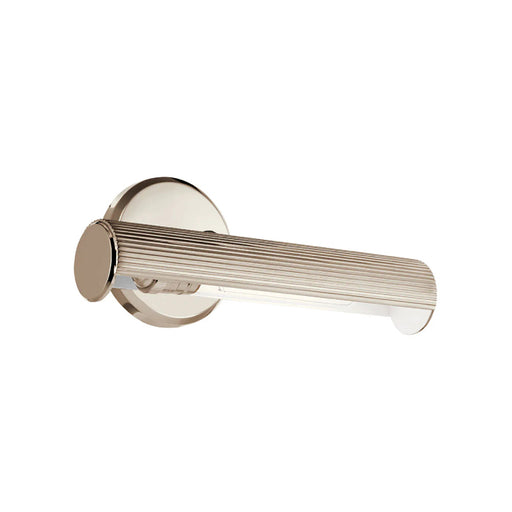 Kichler 52649 Midi 1-lt 12" Wall Sconce-Polished Nickel