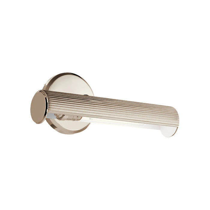 Kichler 52649 Midi 1-lt 12" Wall Sconce-Polished Nickel