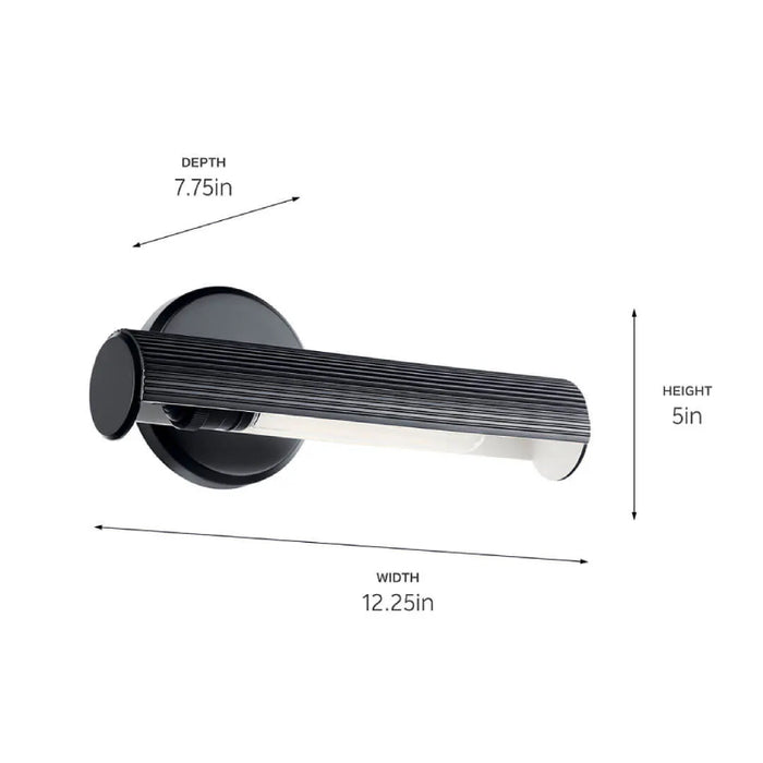 Kichler 52649 Midi 1-lt 12" Wall Sconce