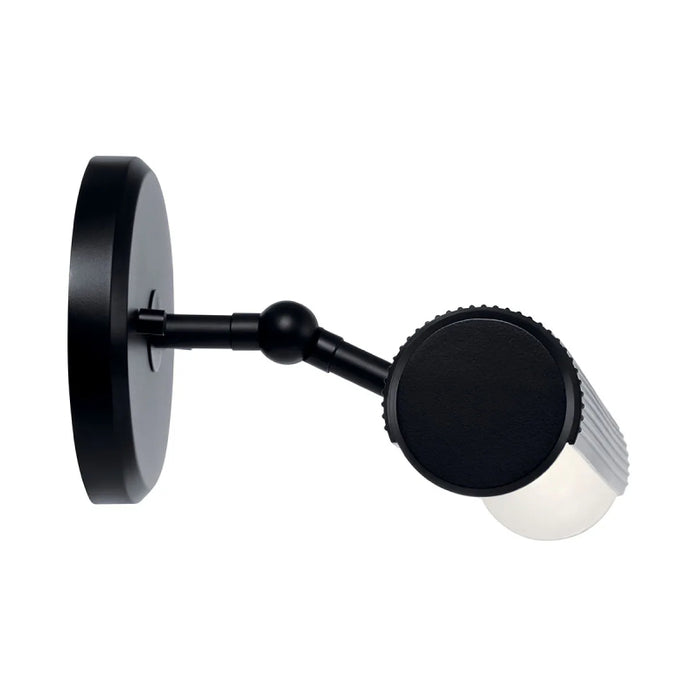 Kichler 52649 Midi 1-lt 12" Wall Sconce-Black