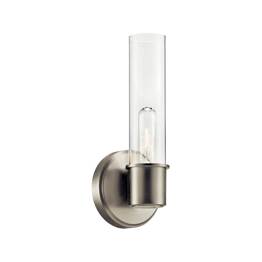 Kichler 52653 Aviv 1-lt 13" Tall Wall Sconce-Brushed Nickel