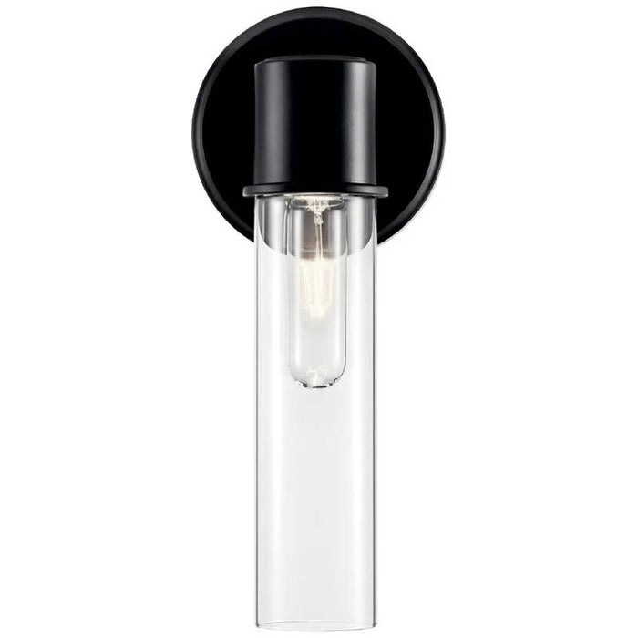 Kichler 52653 Aviv 1-lt 13" Tall Wall Sconce-Black