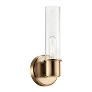 Kichler 52653 Aviv 1-lt 13" Tall Wall Sconce-Champagne Bronze